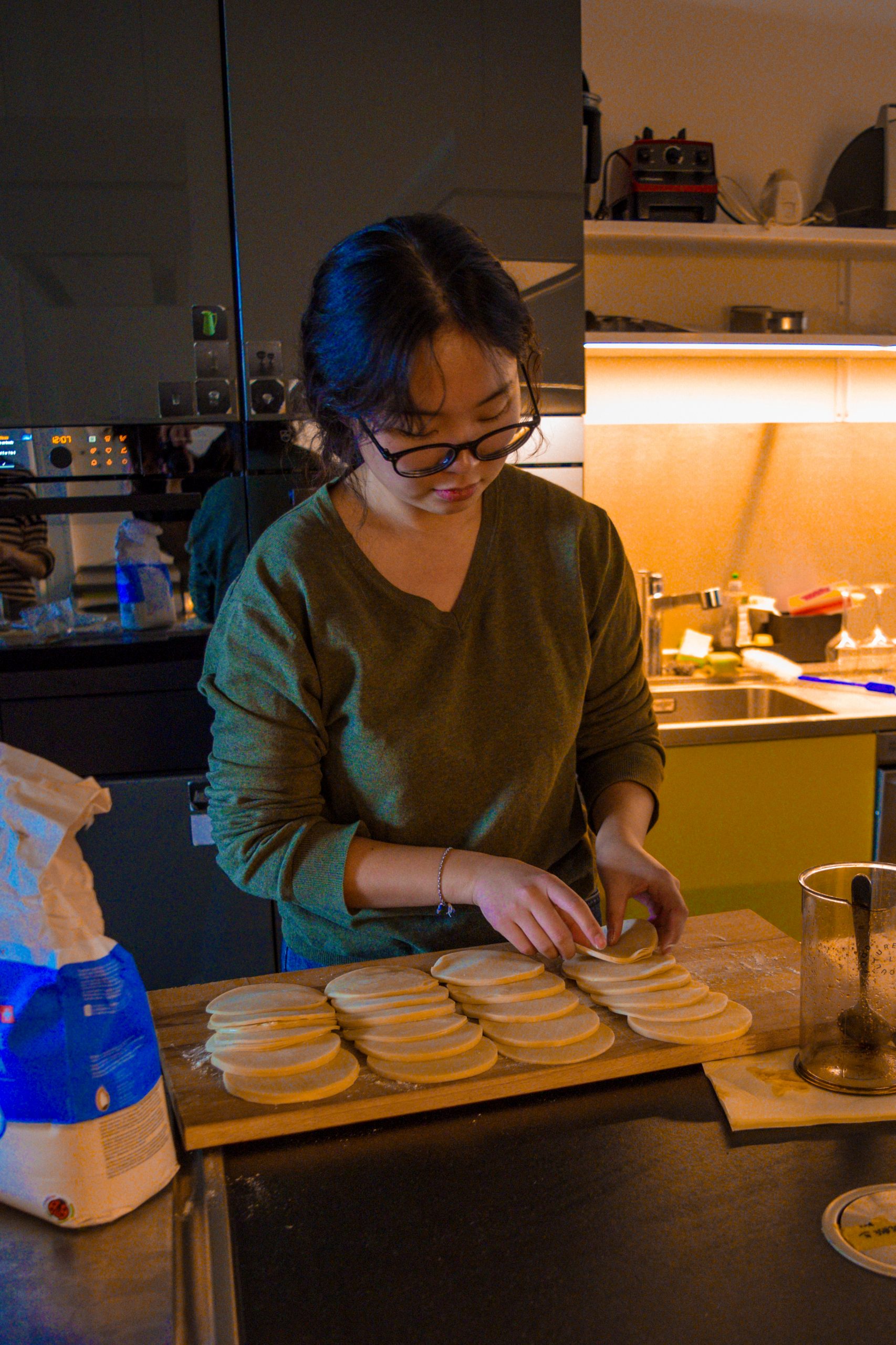 Making Dumplings Together at FHNW Food Culture Lab in Basel